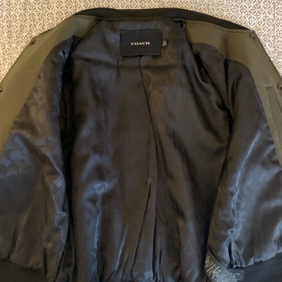 Coach Diary Script Varsity Jacket - Picture 7 of 8